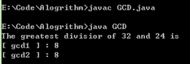 Java求解两个非负整数最大公约数算法【循环法与递归法】
