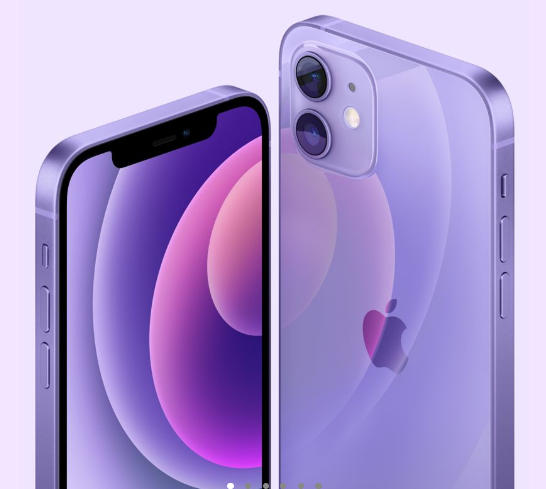 苹果12紫色128g多少钱？苹果12紫色和绿色实图对比