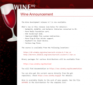 Wine 6.7 版本发布：新增 ES6 JavaScript 模式，修复微信崩溃问题