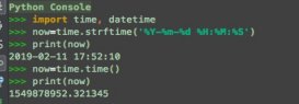 Python之时间和日期使用小结