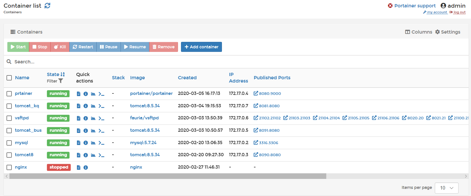 Docker可视化ui管理工具Portainer安装及使用解析