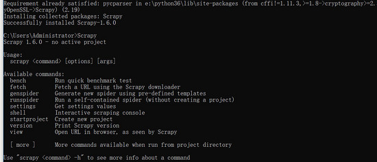 详解Python网络框架Django和Scrapy安装指南