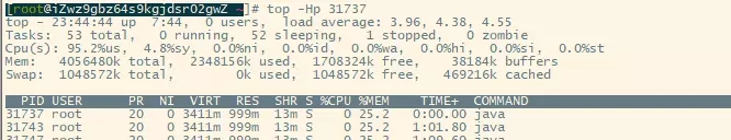 一次因Java应用造成CPU过高的排查实践过程