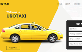HTML5响应式出租车公司网站源码