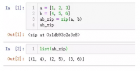 详解Python3 对象组合zip()和回退方式*zip