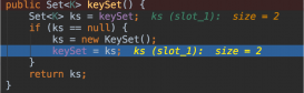 Java源码解析HashMap的keySet()方法