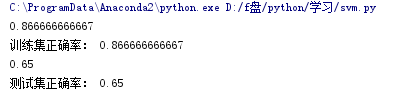 Python中的支持向量机SVM的使用（附实例代码）