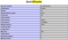 启用OPCache提高PHP程序性能的方法