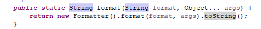 java字符串格式化(String类format方法)