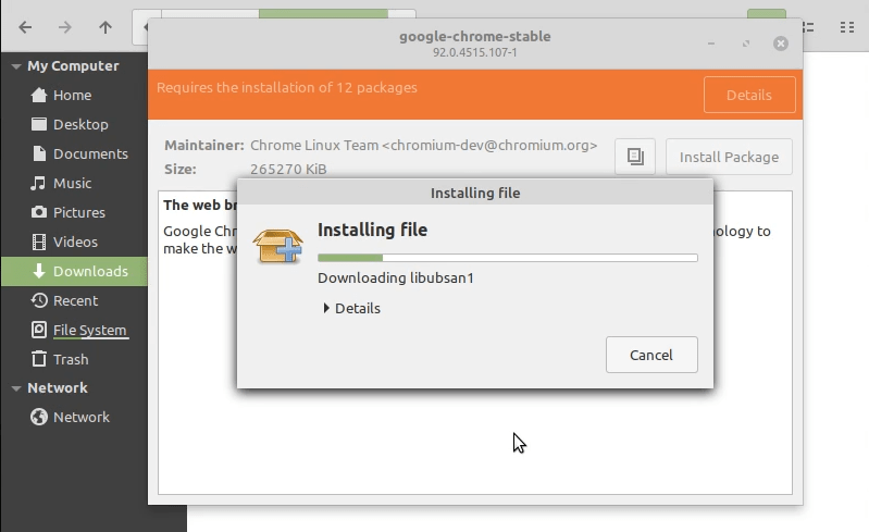 如何在Linux Mint上安装Google Chrome
