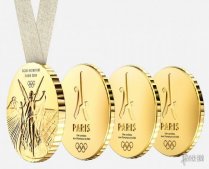 巴黎奥运会奖牌设计创意先进！巴黎奥运会奖牌可拆成四块