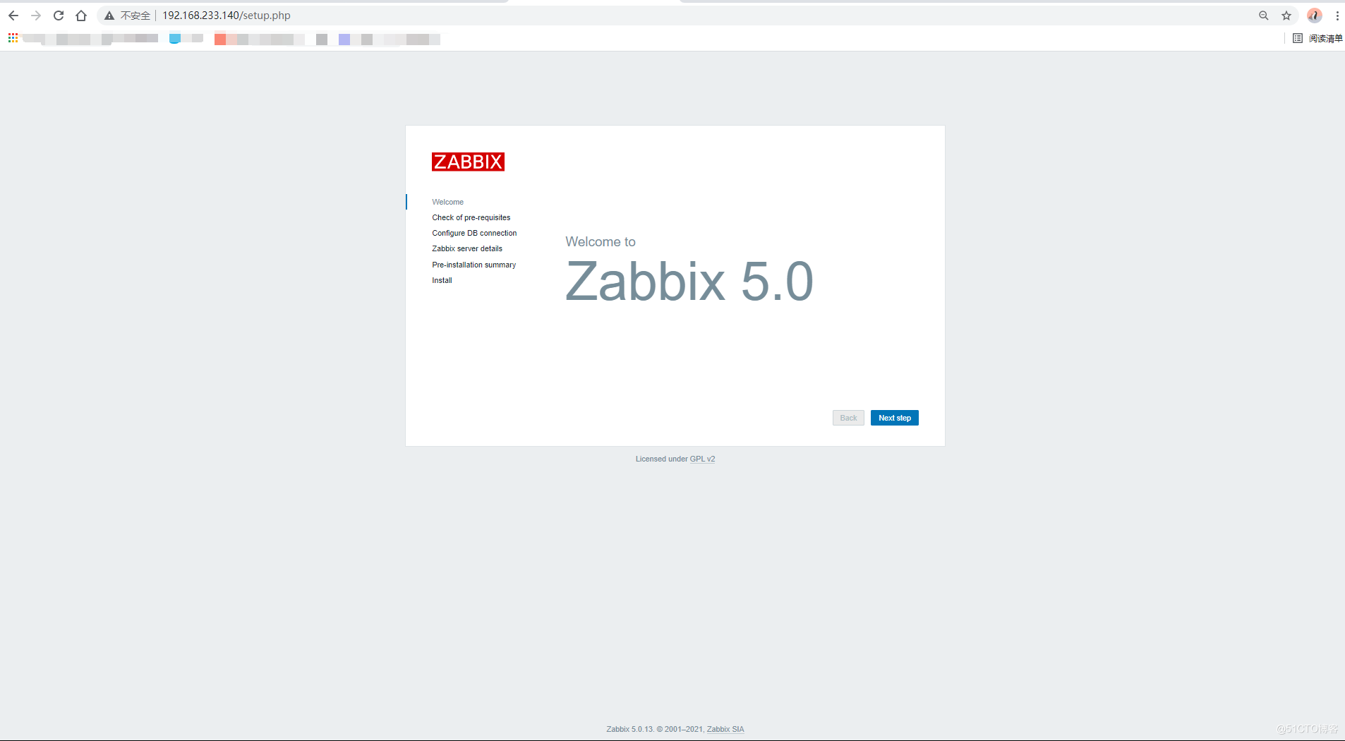 nginx的zabbix 5.0安装部署的方法步骤