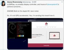 Apple M1 上的 Linux 现可引导至 GNOME 桌面