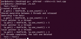 C++11 std::shared_ptr总结与使用示例代码详解