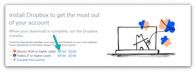 如何在 Ubuntu Linux 上安装 Dropbox