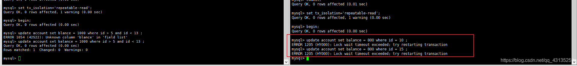 MySQL隔离级别和锁机制的深入讲解