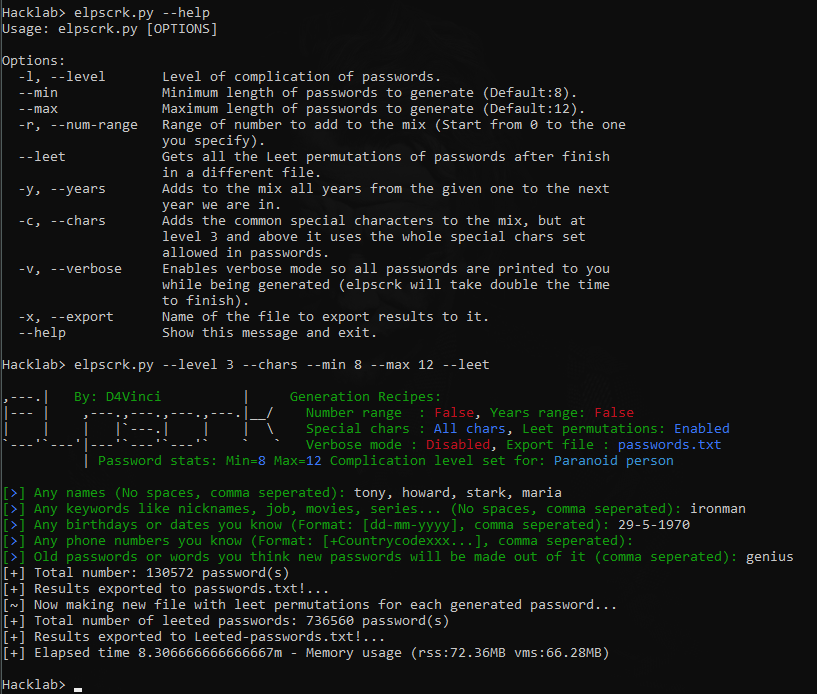 Elpscrk：一款功能强大的智能字典生成器
