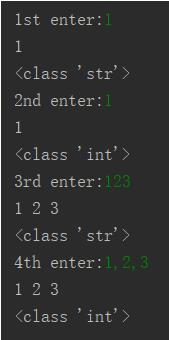 Python 使用input同时输入多个数的操作