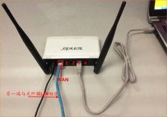联通光纤猫连接无线路由器设置教程图解
