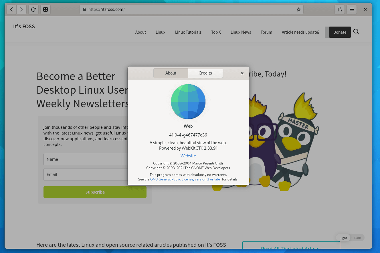 GNOME 41 发布：受欢迎的Linux 桌面环境的精细打磨