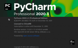 pycharm最新免费激活码至2099年(21.3.18亲测可用)