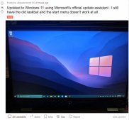 一些Windows 11用户发现Windows 10任务栏“意外回归”