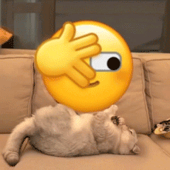 最新的超级有魔性的gif聊天表情合集 小猫咪翻滚emoji的gif可爱表情