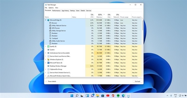 经典功能新改进！Windows 11任务管理器迎来新特性