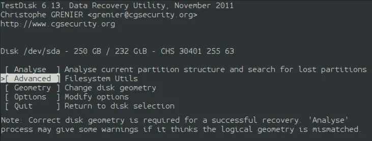 Linux 系统中成功恢复已删除的文件
