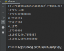 Python time库的时间时钟处理