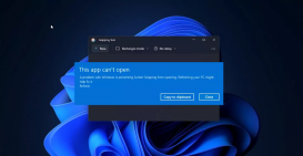 用户发现某些Windows 11内置应用程序在部分计算机上无法运行