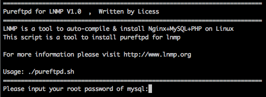 LNMP下安装Pureftpd开启FTP服务以及修改FTP端口的方法