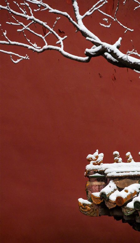 2021故宫唯美雪景高清壁纸大全 和喜欢的人去故宫看一场雪
