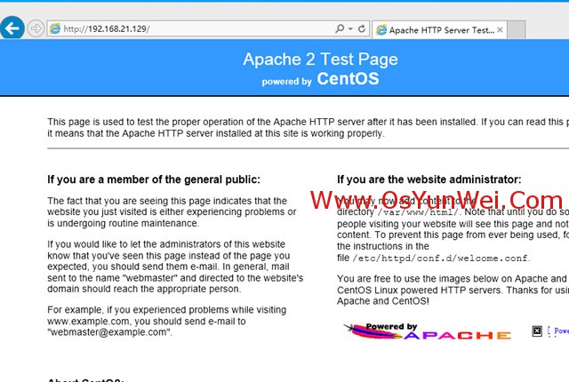 CentOS 5.11服务器安装配置LAMP服务器(Apache+PHP5+MySQL)