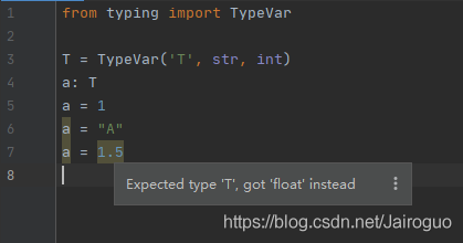 Python标准库之typing的用法(类型标注)