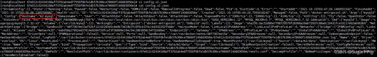 Docker 创建容器后再修改 hostname的详细过程