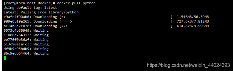 关于docker安装python3.8镜像的问题