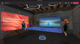 微软计划在2022年为远程工作者提供3D工作空间