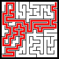 Python实现随机生成迷宫并自动寻路
