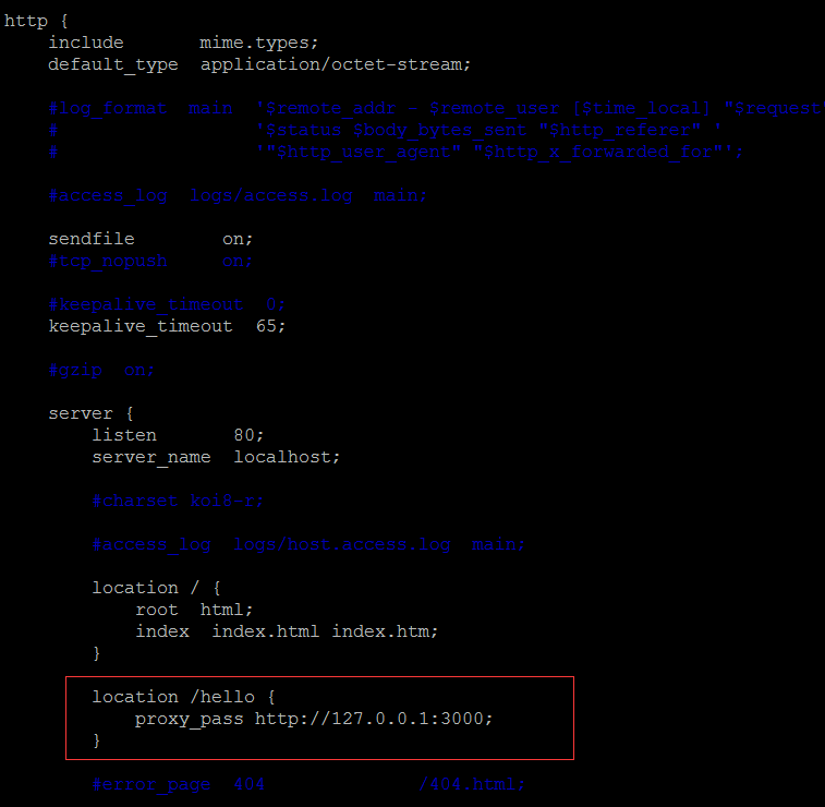 腾讯云（ubuntu）下安装 nodejs + 实现 Nginx 反向代理服务器