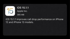 苹果关闭 iOS 15.1 系统验证通道，已升级用户无法降级