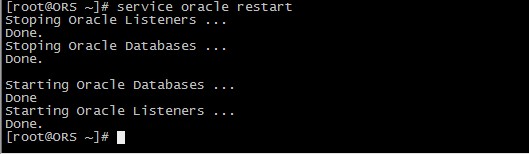 Linux中Oracle服务启动和停止脚本与开机自启动