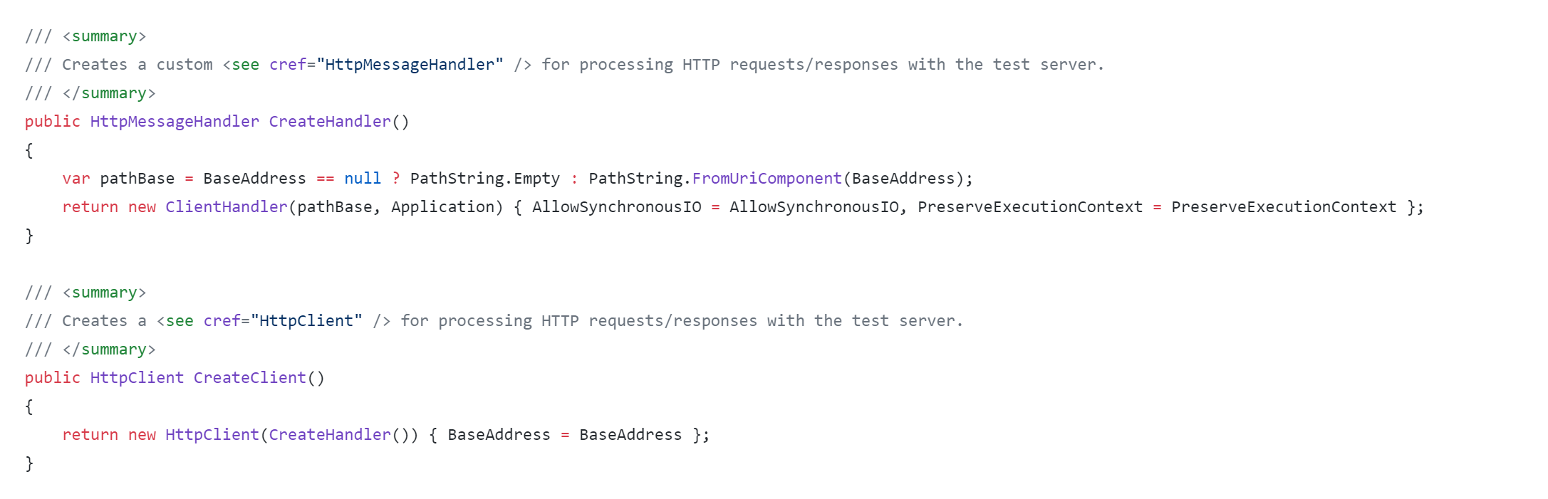 asp.net core 使用 TestServer 来做集成测试的方法