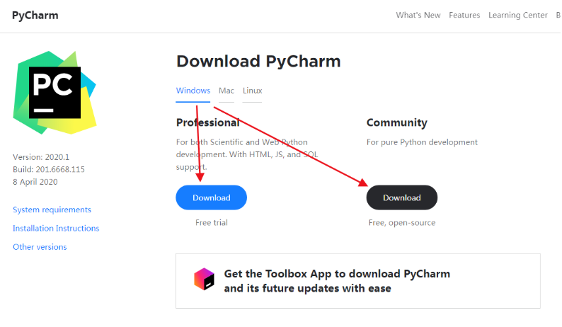 Python开发工具Pycharm的安装以及使用步骤总结