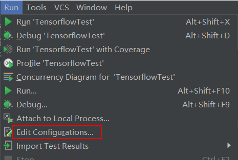 pycharm远程连接服务器调试tensorflow无法加载问题