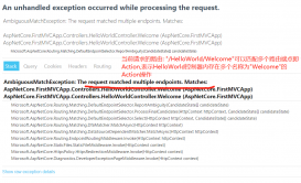 ASP.NET Core MVC解决控制器同名Action请求不明确的问题