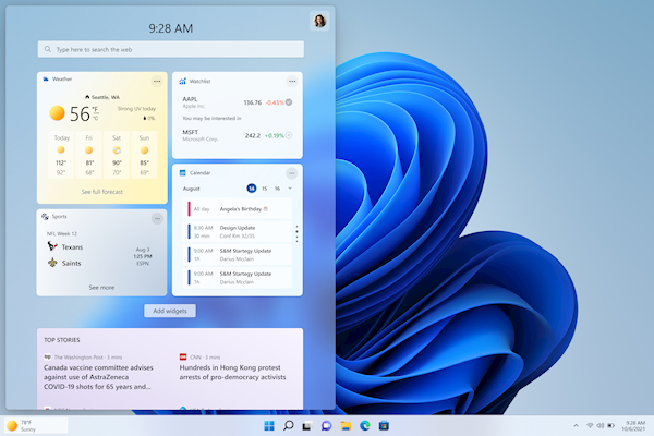 Windows 11新预览版22518推送：桌面壁纸/任务栏优化、加入语音操控