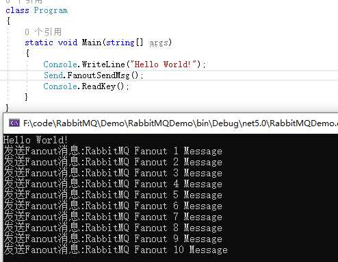 运用.net core中实例讲解RabbitMQ
