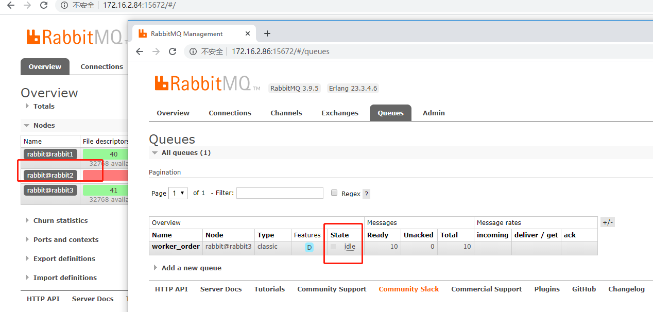 运用.net core中实例讲解RabbitMQ高可用集群构建