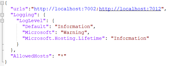 ASP.NET Core设置URLs的五种方法